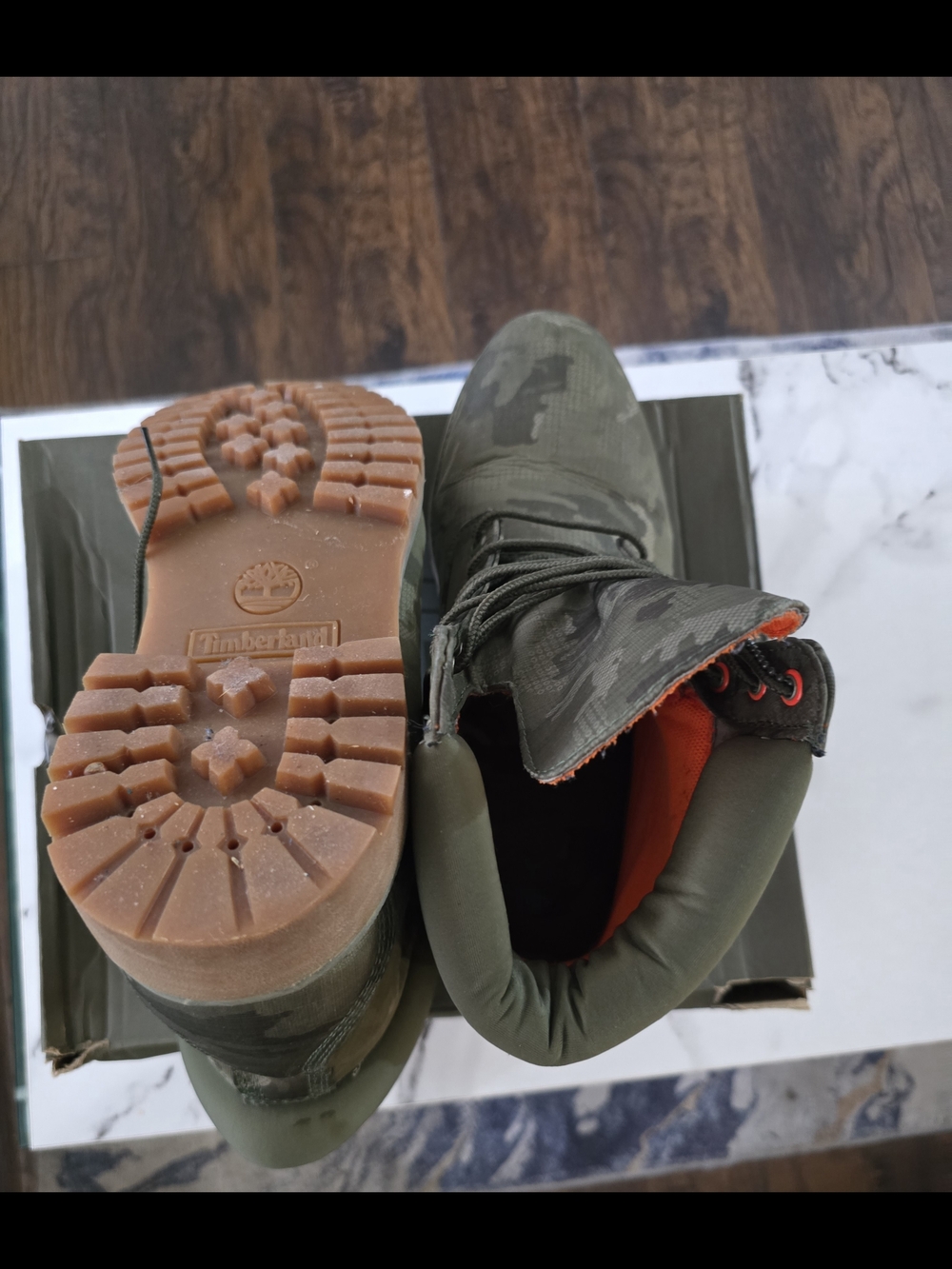 Timberland Men's Grape-Leaf Camo Boots - Picture 4 of 6